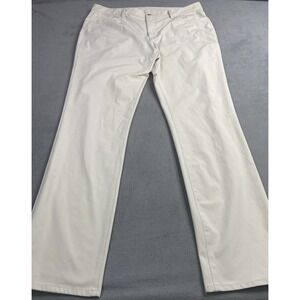 G/Fore Pants Men Ivory 38 Golf Tour 5 Pocket Performance Stretch G4‎ Casual